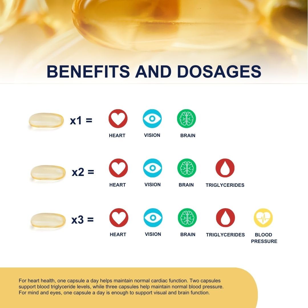 IFOS five-star certification badge on OMEGOR Omega-3 label.