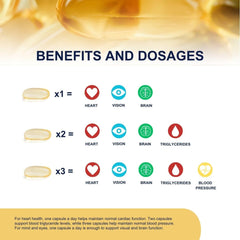 IFOS five-star certification badge on OMEGOR Omega-3 label.