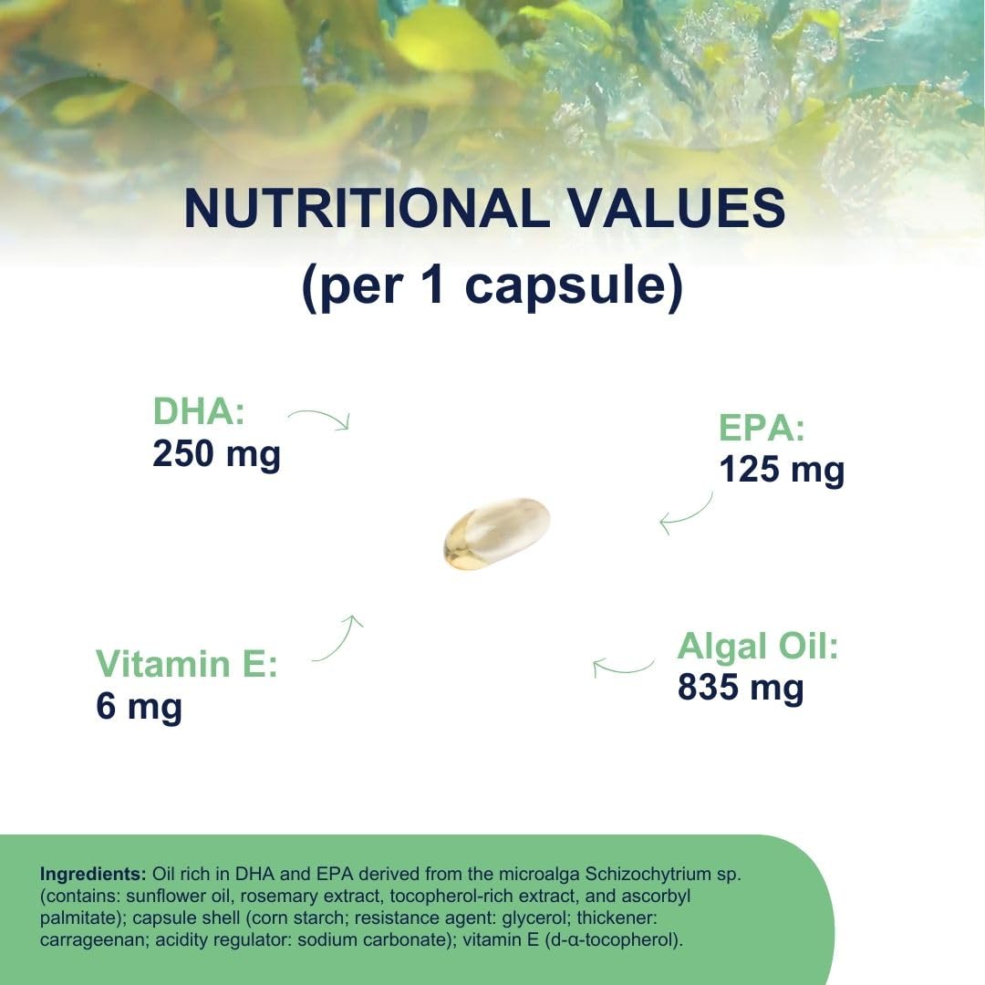 OMEGOR Veg IFOS 5-Star label indicating high purity and concentration