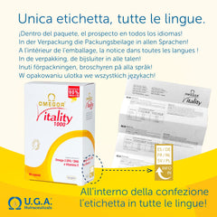 OMEGOR Vitality 1000 IFOS 5-Star certification for purity