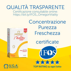 OMEGOR Vitality 1000 softgel pearl texture for smooth ingestion