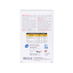 OMEGOR Vitality 1000 softgels pouring into a glass for easy dosing