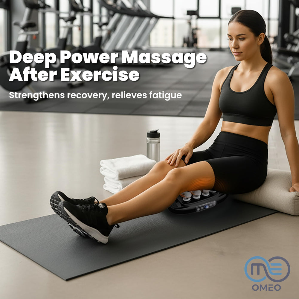 OMEO 16-Head Massage Gun quiet motor for distraction-free recovery