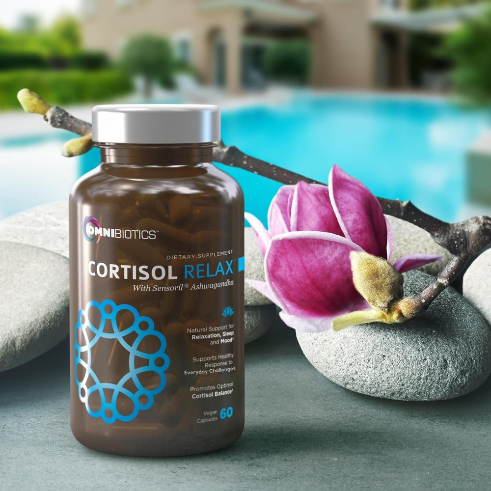 OmniBiotics Cortisol Support magnolia extract image signaling evening relaxation