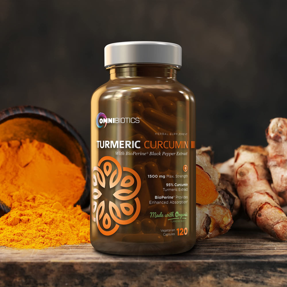OmniBiotics daily-use packaging reinforces convenient wellness routine.