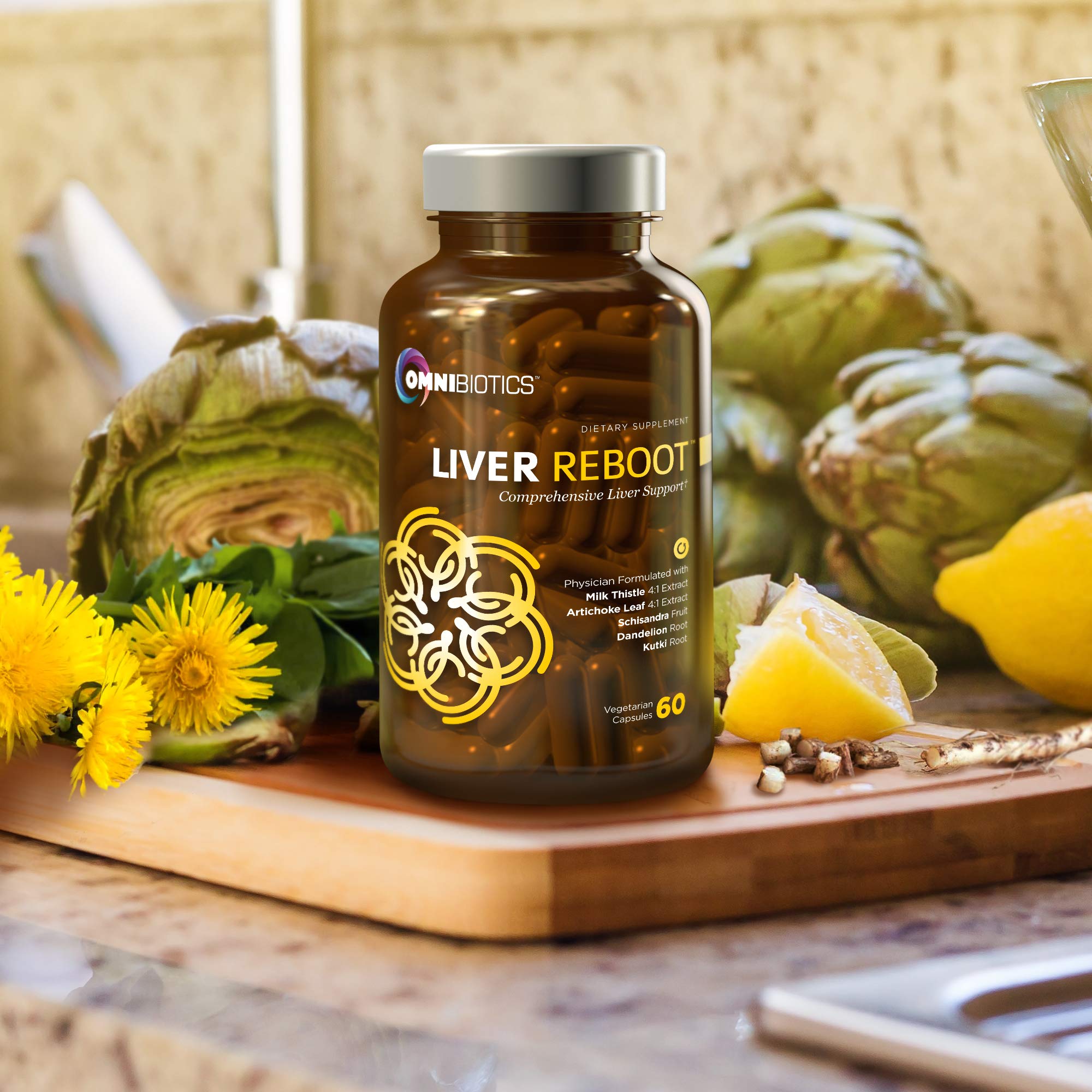 Alpha-lipoic acid depiction beside OmniBiotics Liver Cleanse underlines digestion support