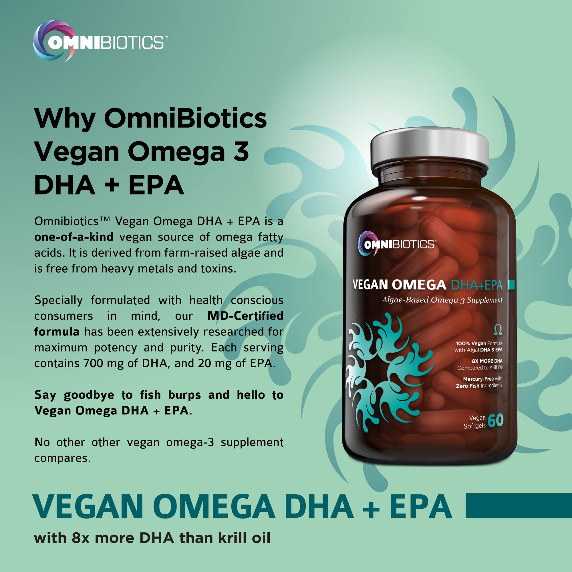 NSF-certified OmniBiotics production facility emphasizing quality and safety.