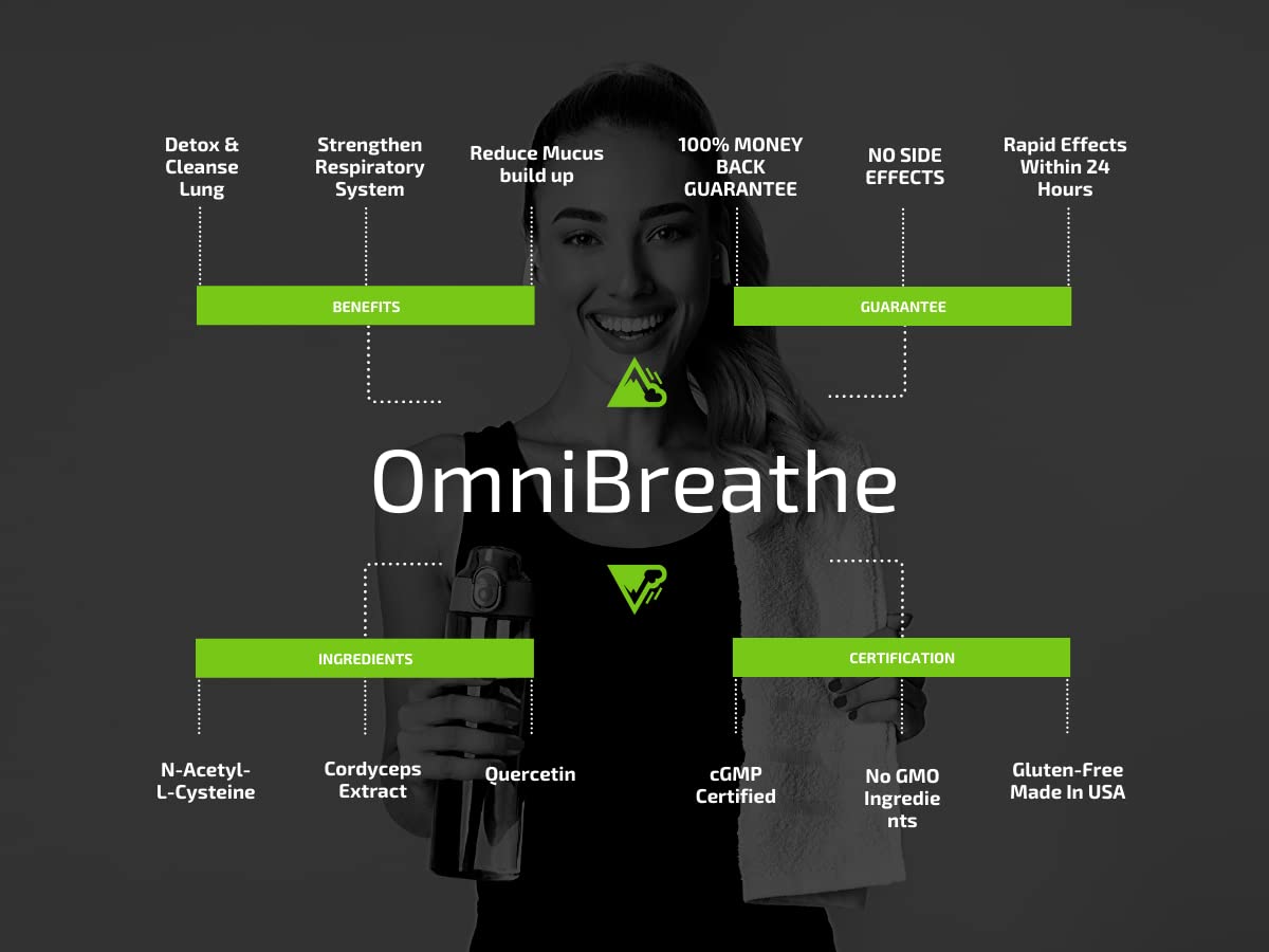 OmniBreathe glass bottle with label conveys premium quality and safety.