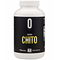 OmniTRIM Chito bottle label highlights 500 mg chitosan per capsule for fat management