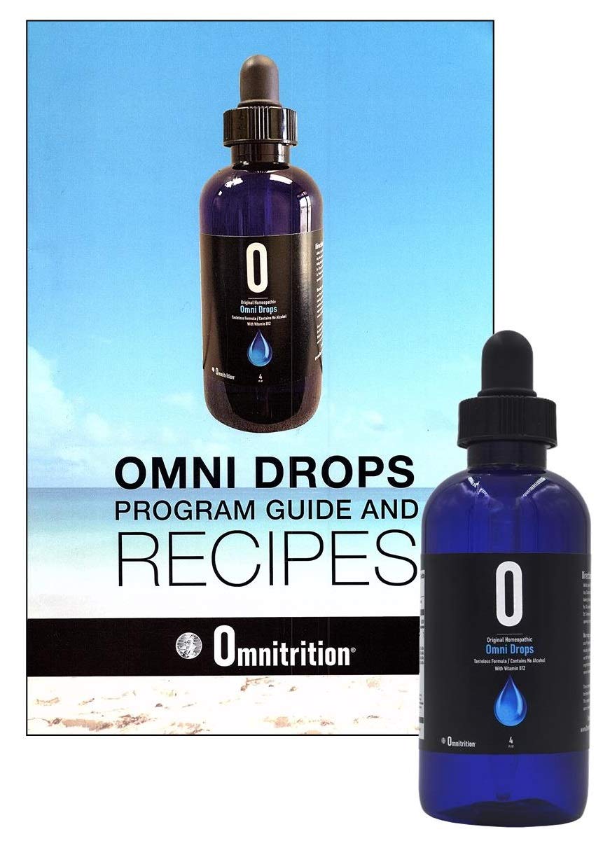 Omni Drops bottle with dropper for precise dosing and easy use