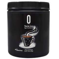 Omnitrition Thermo Java bottle front showing rich coffee flavor and energy.