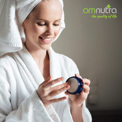 OmNutra Staphyderm spray on skin post-wash routine for comfort.