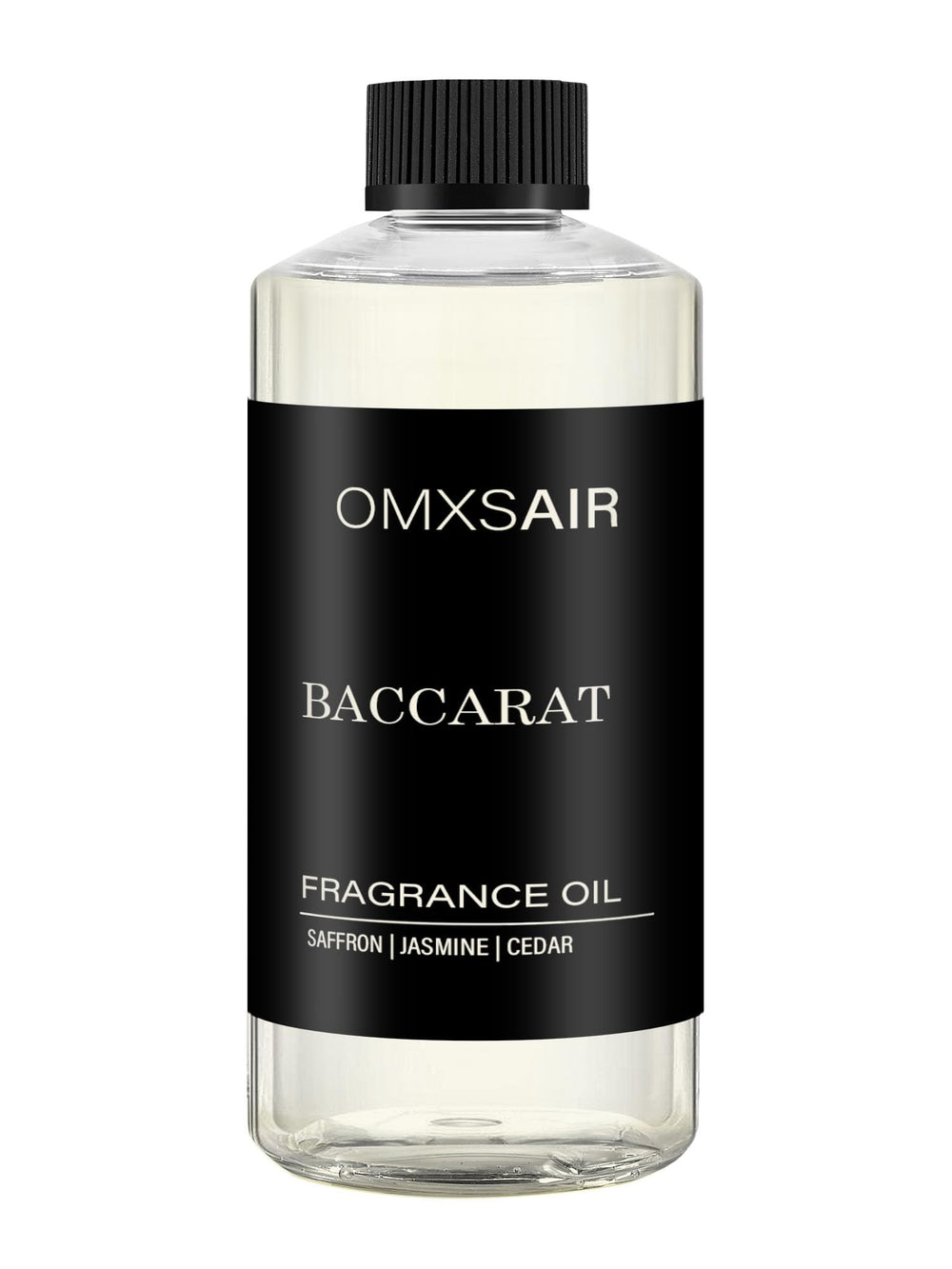 Omxsair Baccarat diffuser oil bottle, 500ml, for spa-like luxury ambiance.