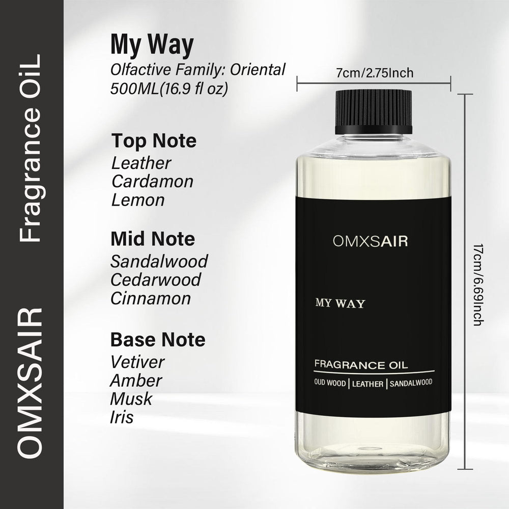 omxsair My Way diffuser in room evokes luxury ambiance and hotel-grade scent.
