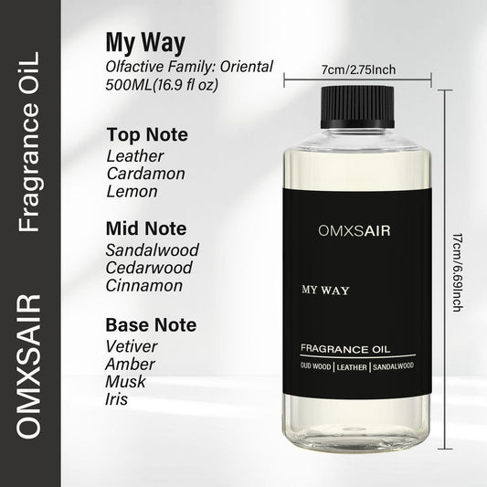 omxsair My Way diffuser in room evokes luxury ambiance and hotel-grade scent.