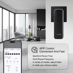 omxsair diffuser on a desk shows office-ready scent diffusion throughout workspaces