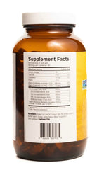 On Target Living line-caught cod liver oil bottle highlighting sustainable fishing practices.
