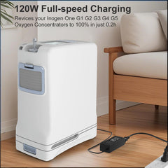 Onadrive 120W charger with AC cord; simple plug-and-play setup.