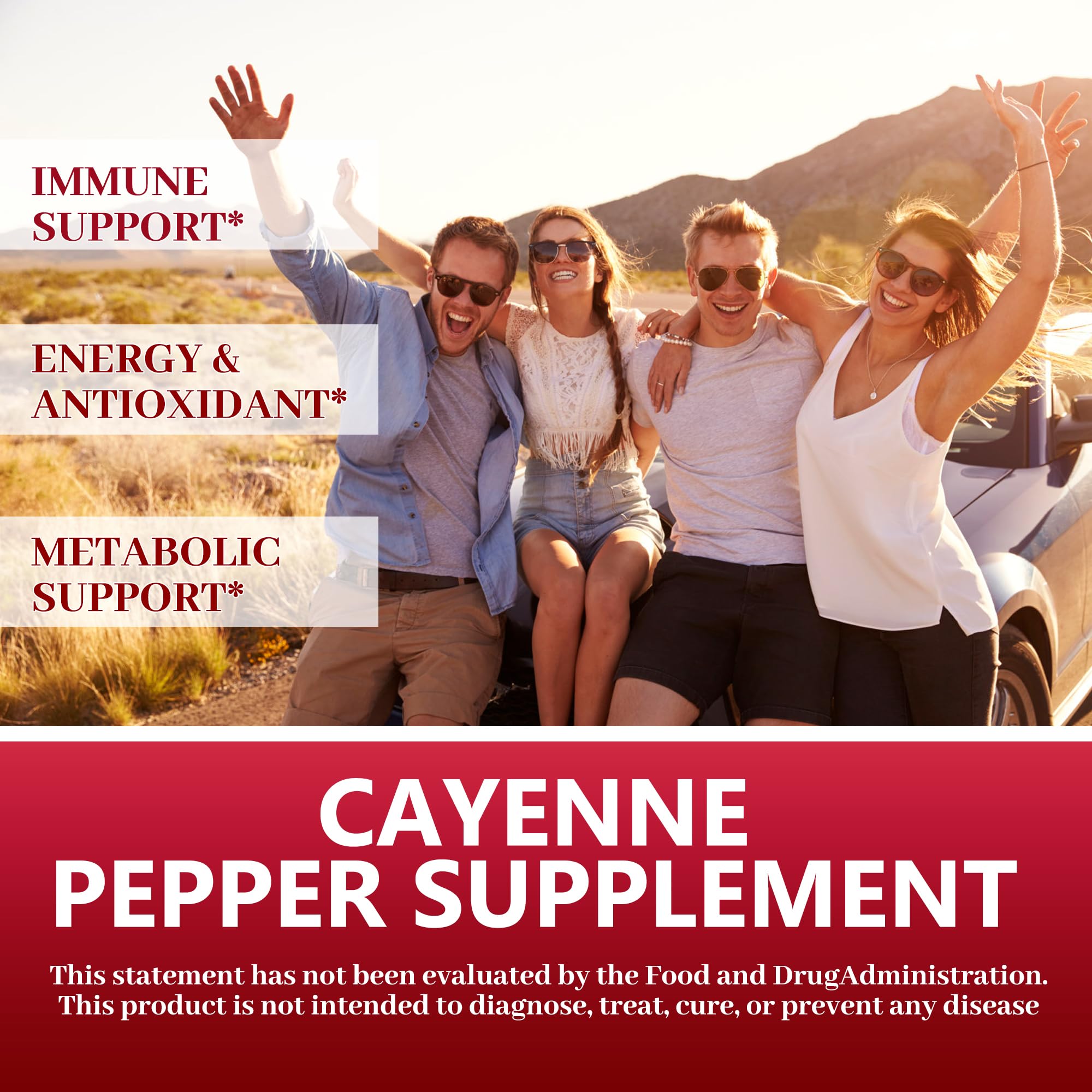 ONAiSE Cayenne Pepper Drops served with water for easy daily use.