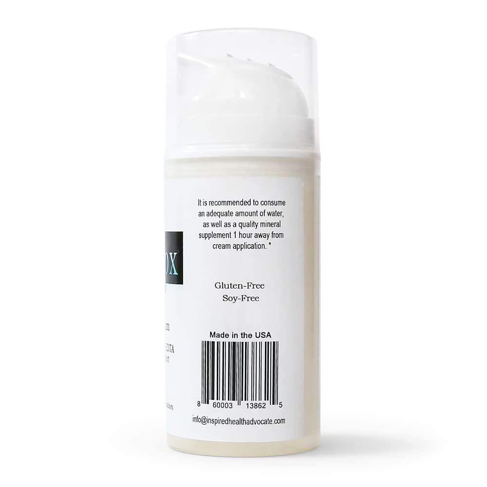 Ona's Natural EZDtox Cream jar shows a one-month supply.