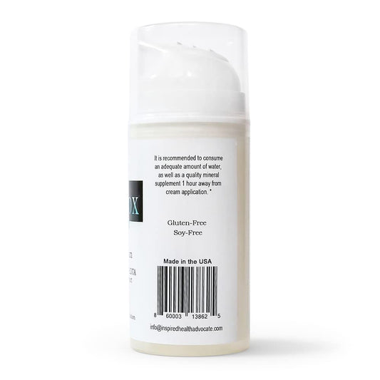 Ona's Natural EZDtox Cream jar shows a one-month supply.