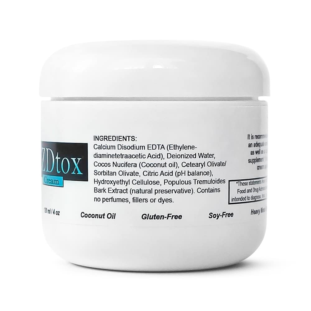 EZDtox cream pump dispenser demonstrates adjustable dosing for tailored detox.