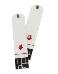ONE-CARE hygienic strip ejection system reduces contact after testing.