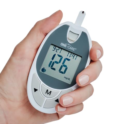 ONE-CARE large display and big buttons enhance readability for seniors.