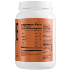 ONE OF ONE whey close-up texture shows premium protein powder.