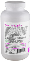 One Planet Nutrition Nano Astragalus label shows 500 mg per capsule.