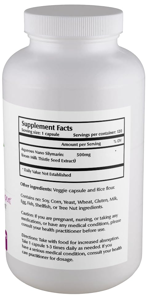 One Planet Nutrition Nano Silymarin packaging front with clean, science-forward design
