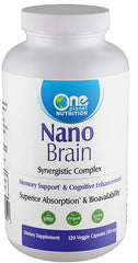 One Planet Nutrition Nano Brain bottle-front view for daily cognitive support
