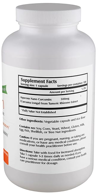 Nano Curcumin capsules close-up ready for daily dosing