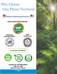 One Planet Nutrition Nano Curcumin capsules beside a glass for daily ritual.