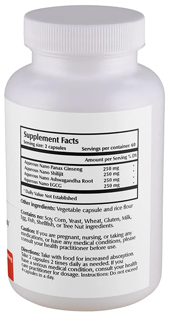 One Planet Nutrition Nano Energy bottle front shows vegan, gluten-free, non-GMO formula.