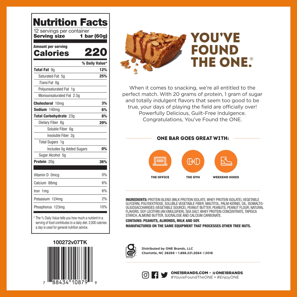 Pantry-ready ONE Protein Bars keep snacks within reach.