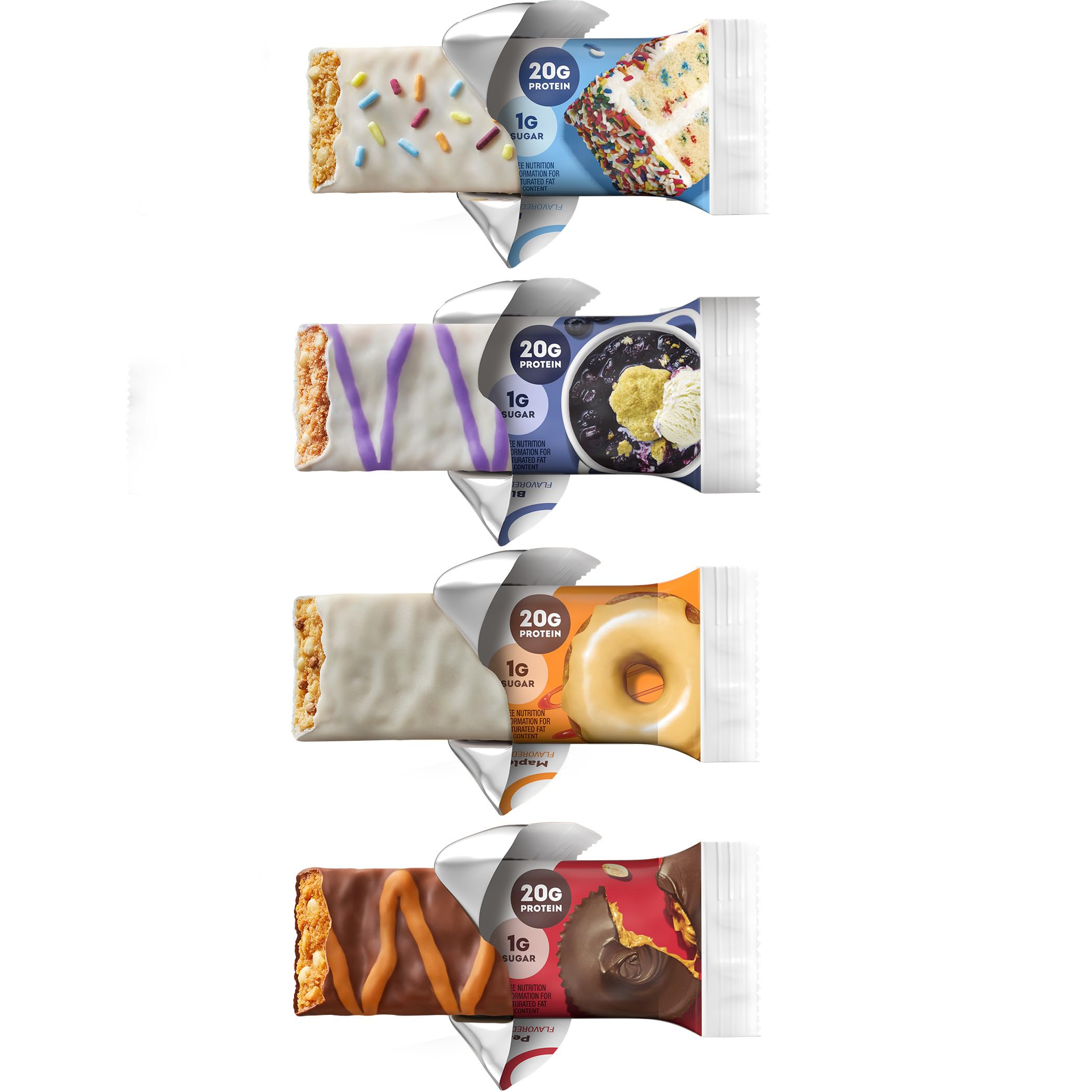 Peanut Butter Cup flavor bar for quick post-workout fuel.