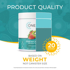 One Sol Strawberry Kiwi flavor visual emphasizes fruity taste for pre-workouts.