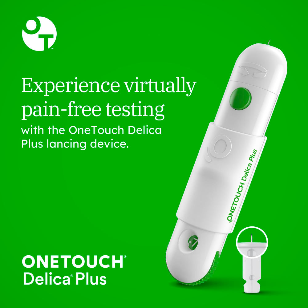 OneTouch Ultra Plus test strips 30-count ready for accurate readings with the meter.