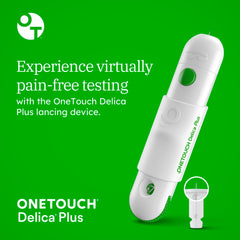 OneTouch Ultra Plus test strips 30-count ready for accurate readings with the meter.