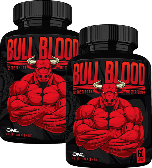 ONL Bull Blood bottle front view highlighting packaging quality