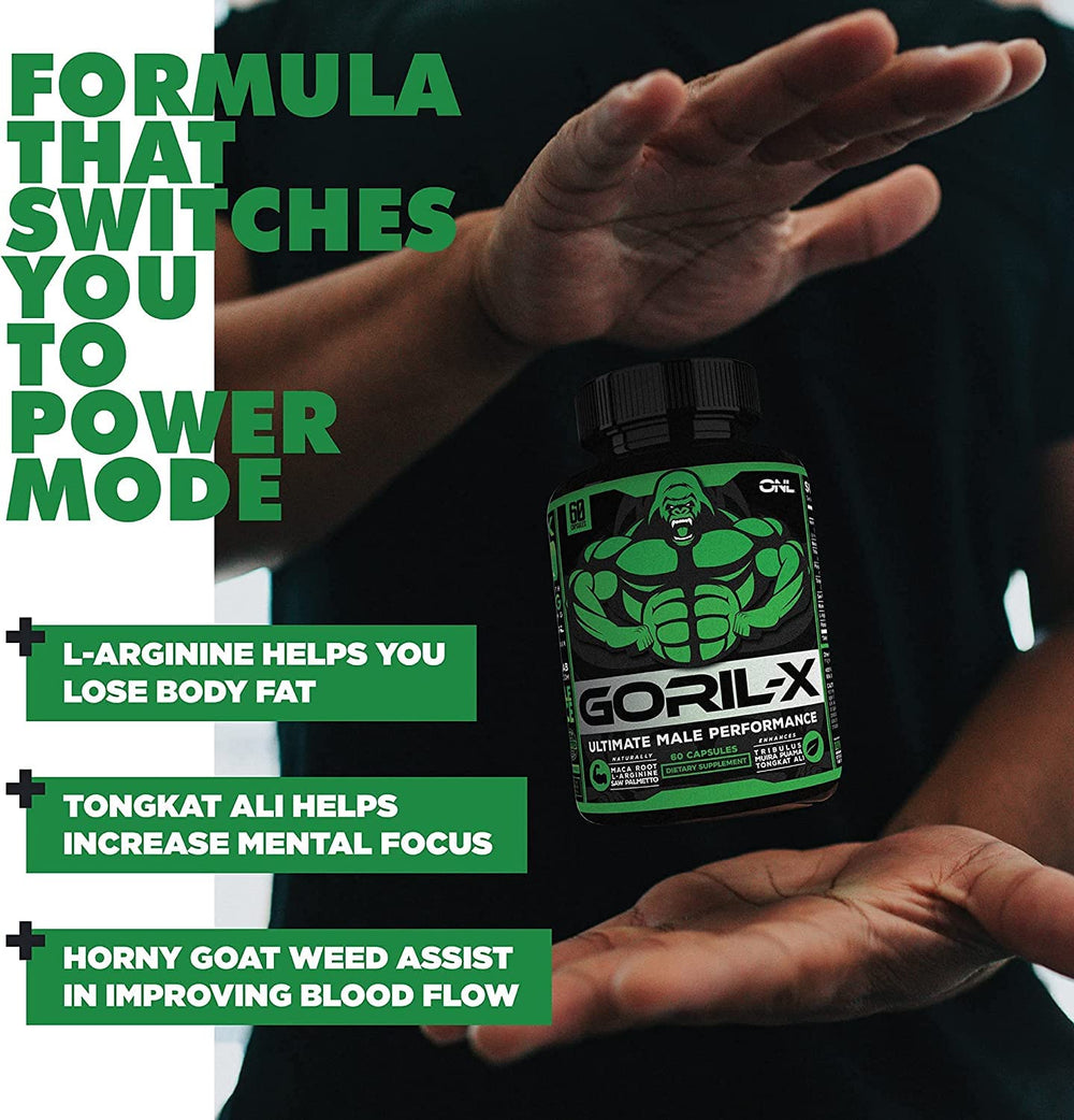 ONL Goril-X capsules close-up, ready for daily use