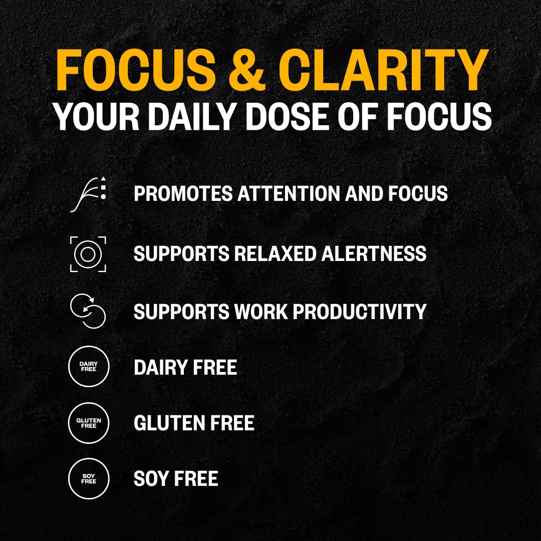 ONNIT Alpha Brain Black Label lions-mane mushroom pictured for memory and clarity.