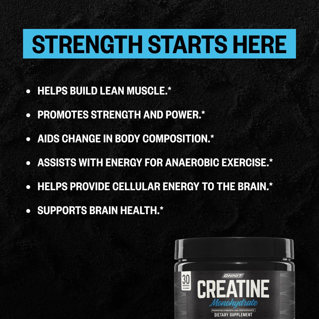 Creatine monohydrate powder mixed in a shaker with a neutral-tasting blend