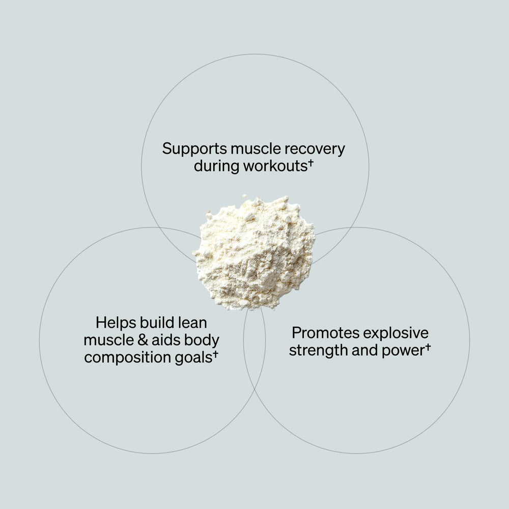 ONNIT Creatine Monohydrate strength training scene hints at explosive potential.