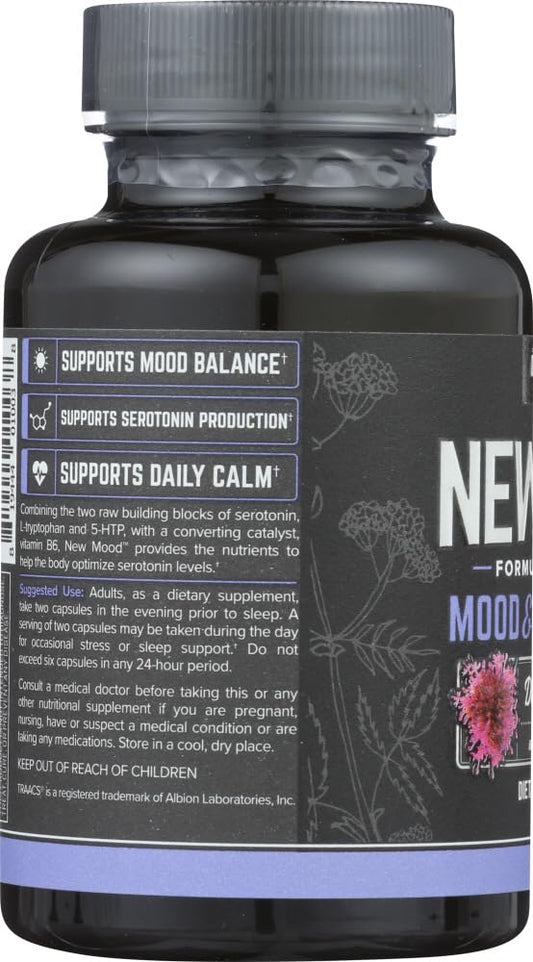 Onnit New Mood capsules close-up show easy daily dosing