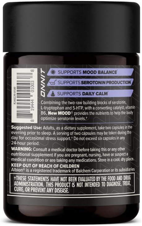ONNIT New Mood night setup suggesting sleep support.