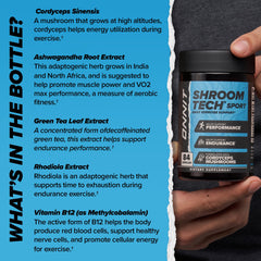 ONNIT Shroom Tech Sport packaging box communicates daily use and consistency.