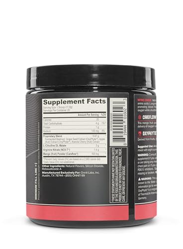 ONNIT Total Nitric Oxide pre-workout scoop ready to blend for training endurance.
