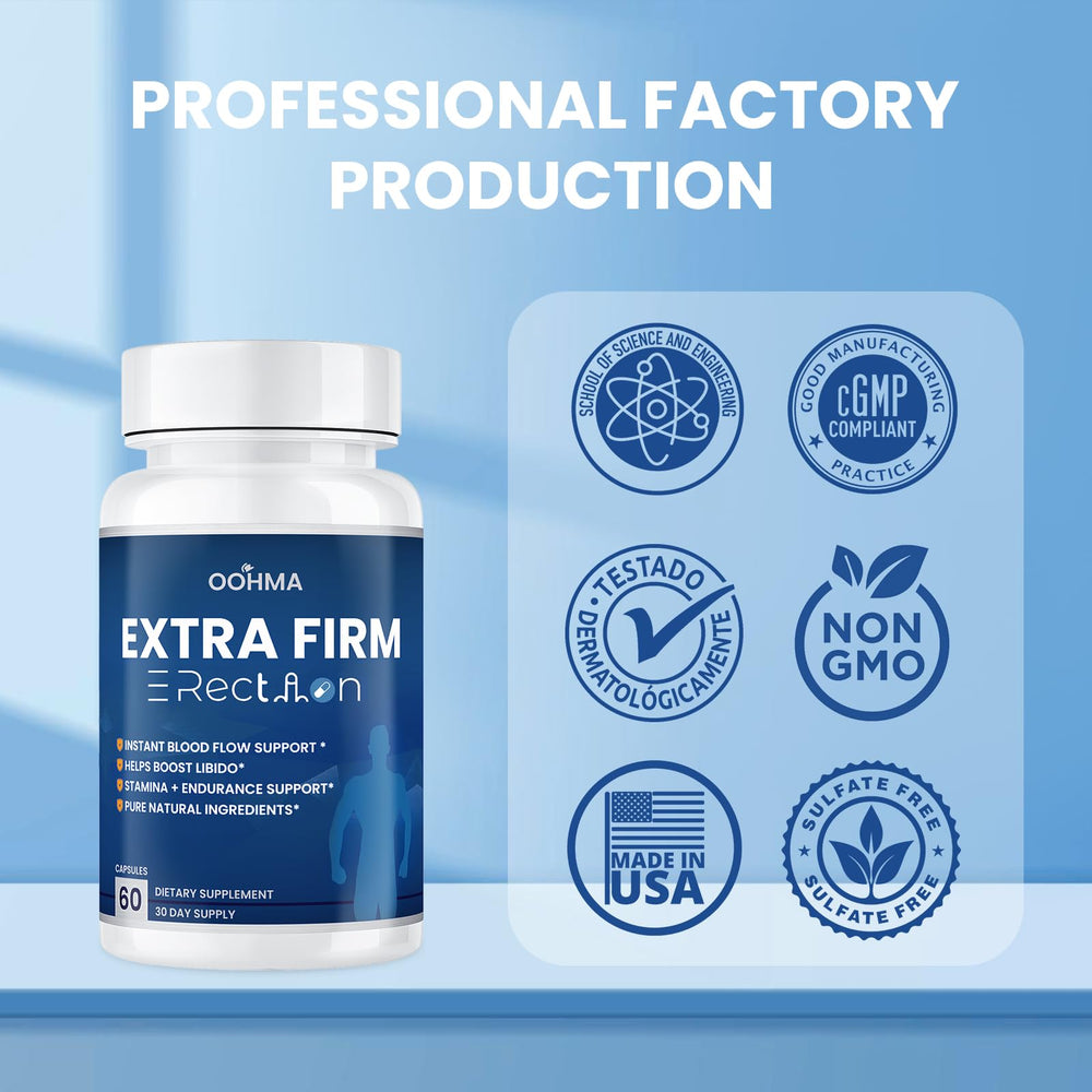 Oohma pre-activity dosage pills demonstrating fast-acting usage before activity.